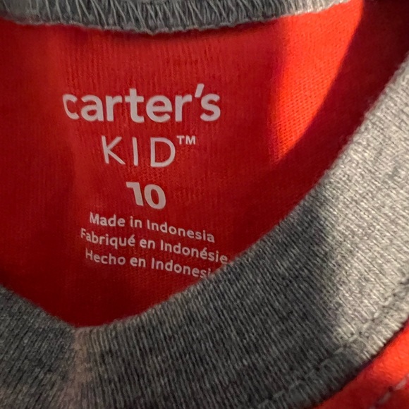 Carters long sleeve tee fire truck and Hot Wheels cotton tee - Picture 3 of 3